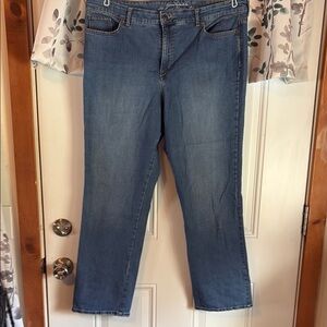 Gloria Vanderbilt Blue Relaxed Jeans Classic Denim Style